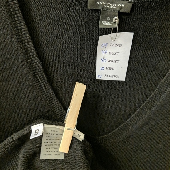 Ann Taylor extra fine Merino wool sweater dress S - Picture 2 of 8